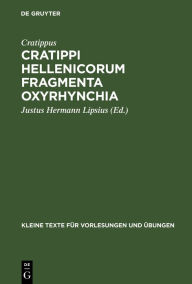 Title: Cratippi Hellenicorum fragmenta Oxyrhynchia, Author: Cratippus