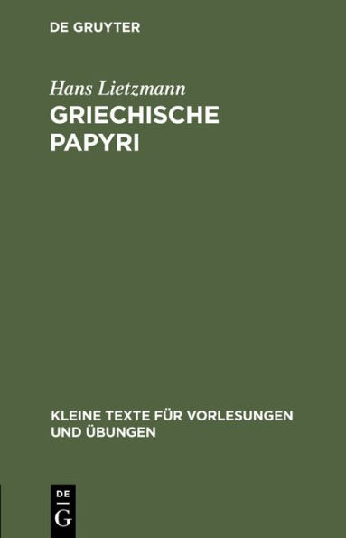 Griechische Papyri