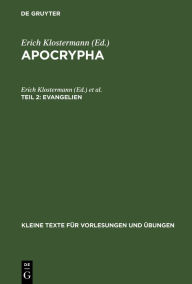 Title: Evangelien, Author: Erich Klostermann