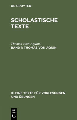 Thomas von Aquin: Texte zum Gottesbeweis by Thomas ...