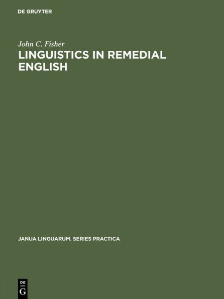Linguistics in remedial English