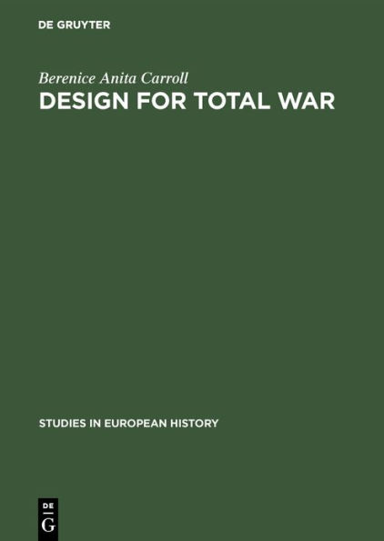 Design for total war: Arms and economics in the Third Reich