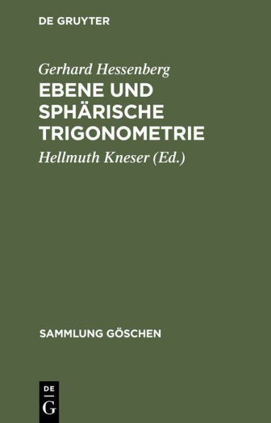 Ebene und sphärische Trigonometrie