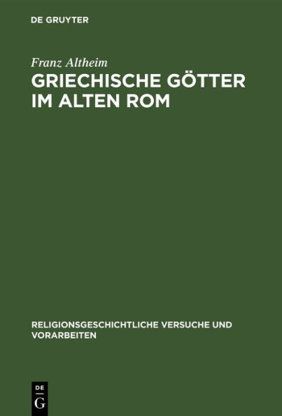 Griechische Götter im alten Rom