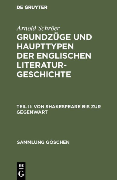 Von Shakespeare bis zur Gegenwart