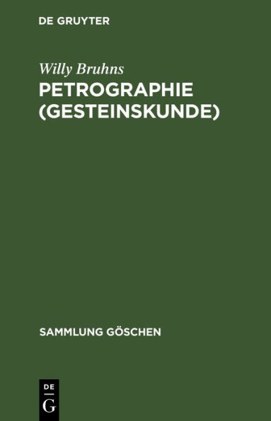 Petrographie (Gesteinskunde)