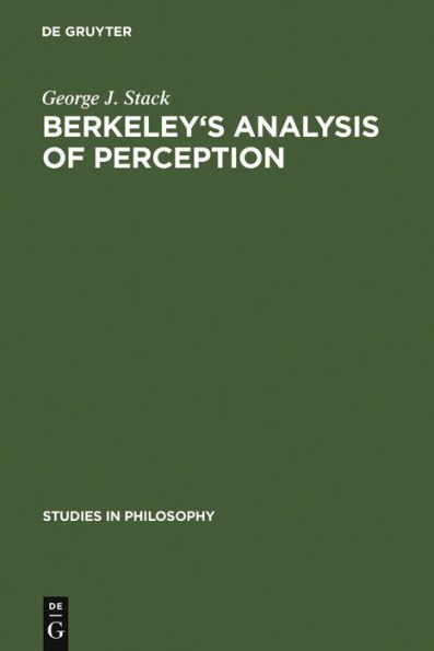 Berkeley's analysis of perception