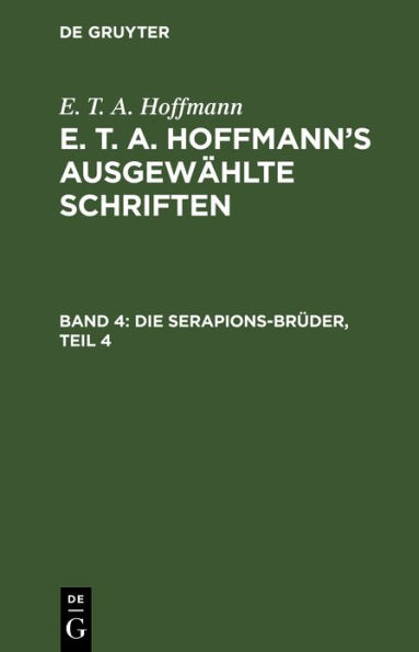 Die Serapions-Brüder, Teil 4