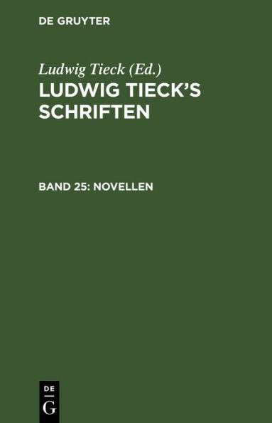 Novellen: Der Schutzgeist. Die Klausenburg. Abendgespräche. Wunderlichkeiten. Die Glocke von Aragon