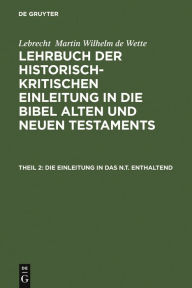 Title: Die Einleitung in das N.T. enthaltend, Author: H. Messner