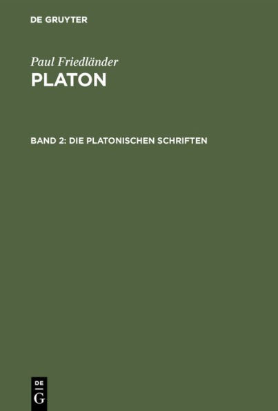 Die platonischen Schriften