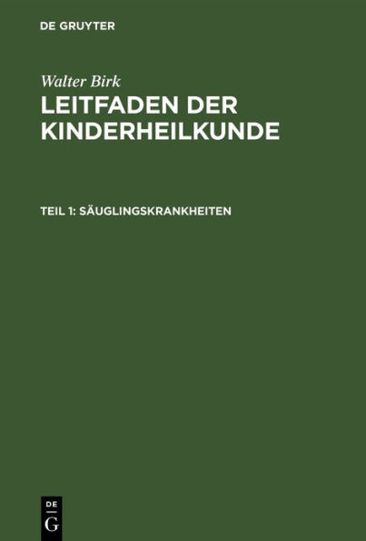 Säuglingskrankheiten