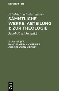 Title: Geschichte der christlichen Kirche, Author: E. Bonnell