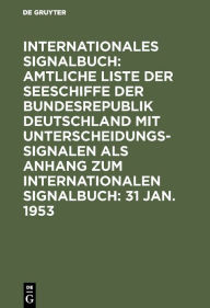 Title: 31 Jan. 1953, Author: Reichsamt des Innern