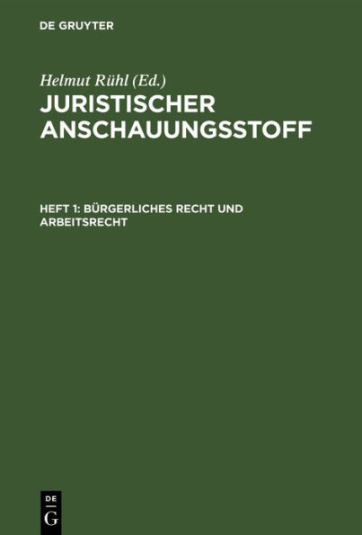 Bürgerliches Recht und Arbeitsrecht