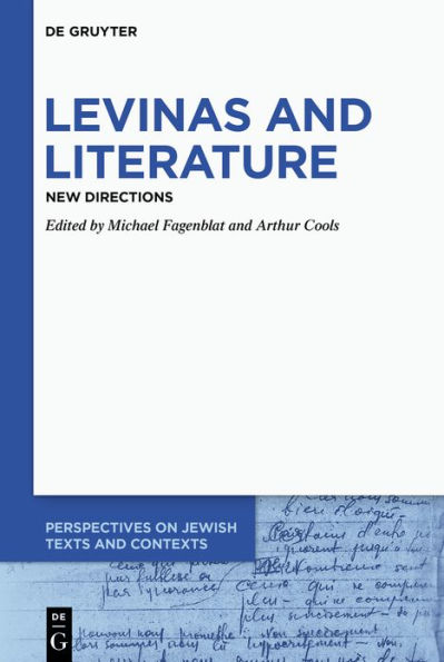 Levinas and Literature: New Directions