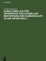Kubik-Tabellen für Metermaß zur schnellen Bestimmung des Kubikinhalts aller Arten Kolli