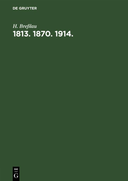 1813. 1870. 1914.: Rede gehalten im Saal der Aubette zu Straßburg am 31. Oktober 1914