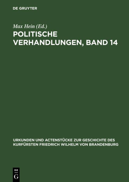 Politische Verhandlungen