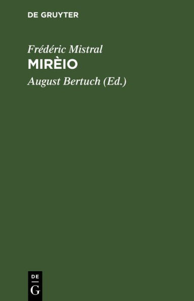 Mirèio: Provençalische Dichtung