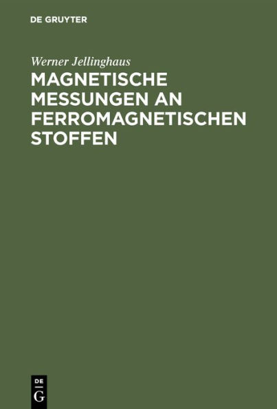 Magnetische Messungen an ferromagnetischen Stoffen