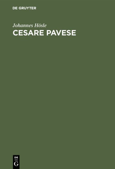 Cesare Pavese