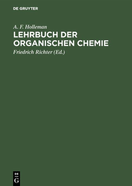 Lehrbuch der organischen Chemie