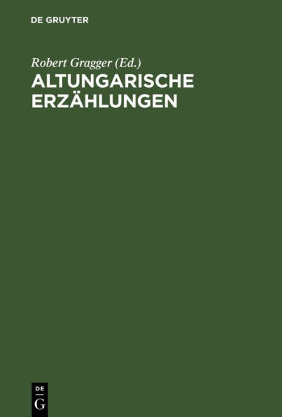 Altungarische Erzählungen