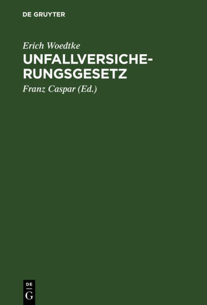 Unfallversicherungsgesetz: Kommentar