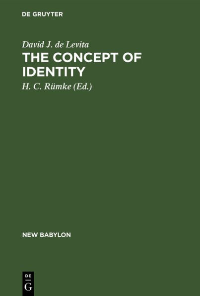 The concept of identity