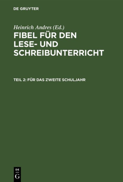 Für das zweite Schuljahr