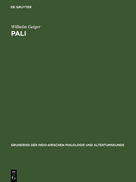 Pali: Literatur und Sprache