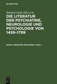 Title: Register der Bände 1 und 2, Author: Heinrich Laehr