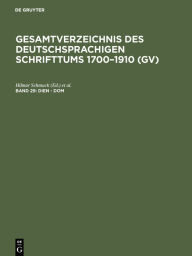 Title: Dien - Dom, Author: Hilmar Schmuck