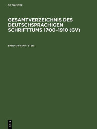 Title: Stav - Ster, Author: Hilmar Schmuck