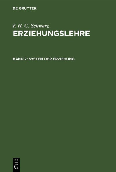 System der Erziehung