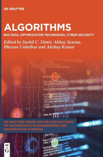 Algorithms: Big Data, Optimization Techniques, Cyber Security