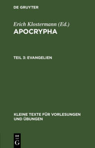 Title: Evangelien, Author: Erich Klostermann