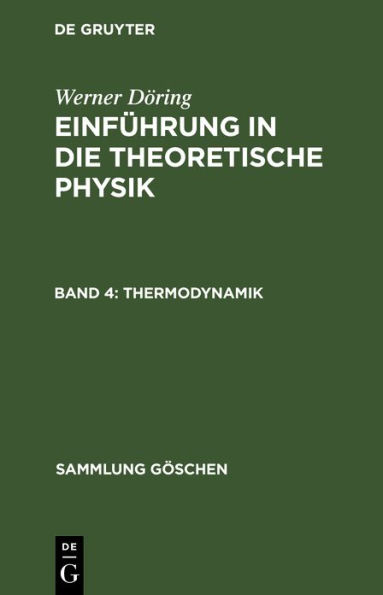 Thermodynamik / Edition 2