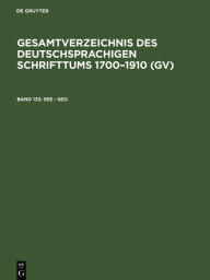 Title: See - Seo, Author: Hilmar Schmuck
