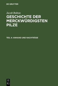 Title: Anhang und Nachträge, Author: Ch. G. Nees von Esenbeck