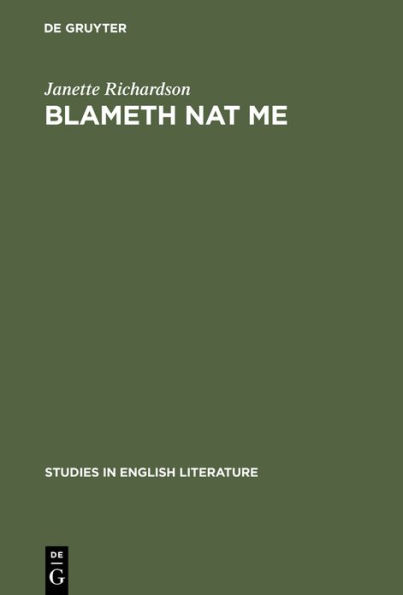 Blameth nat me: A study of imagery in Chaucer's fabliaux