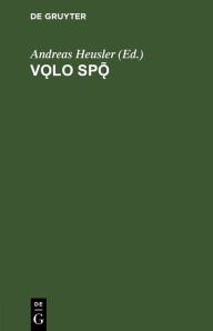 Title: Volo Spo: Die Weissagung der Seherin, Author: Andreas Heusler