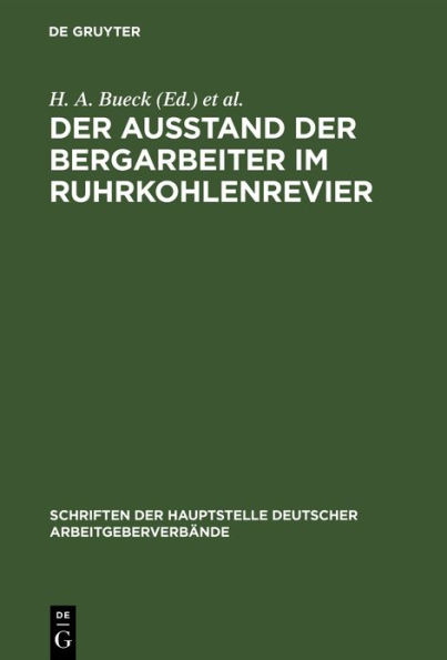 Der Ausstand der Bergarbeiter im Ruhrkohlenrevier: Januar-Februar 1905