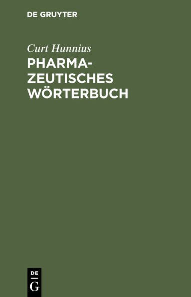 Pharmazeutisches Wörterbuch