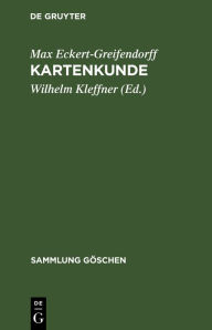 Title: Kartenkunde, Author: Max Eckert-Greifendorff