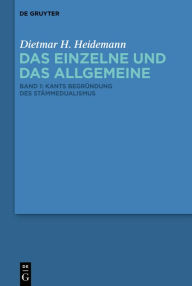 Title: Kants Begründung des Stämmedualismus, Author: Dietmar H. Heidemann