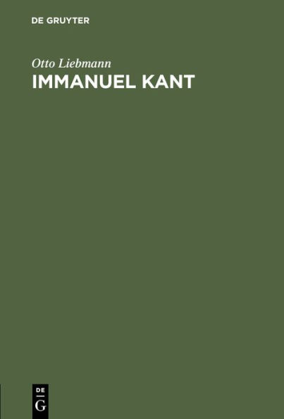 Immanuel Kant: Eine Gedächtnisrede gehalten am 100jährigen Todestage Kants, d. 12. Febr. 1904, vor versammelter Universität in der Collegienkirche zu Jena