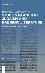Ebook torrent free download Studies in Ancient Judaism and Rabbinic Literature 9783111334455 