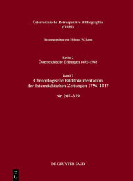 Title: Chronologische Bilddokumentation der österreichischen Zeitungen 1796-1847: Nr. 207-379, Author: Helmut W. Lang